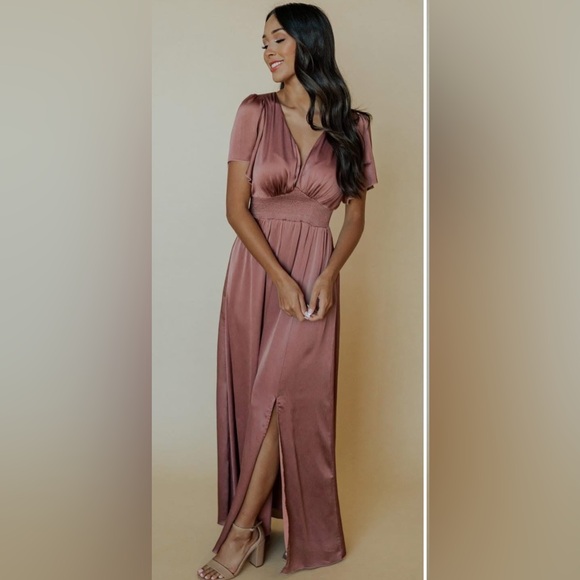 Baltic Born Dresses & Skirts - Baltic Born Mauve Maxi Dress